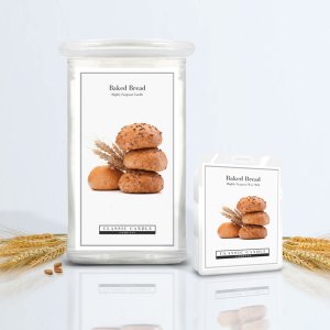 Baked Bread 2 Wick Large Jar