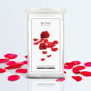 Rose Petals 2 Wick Large Jar