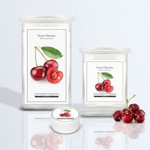 Sweet Cherries 2 Wick Large Jar