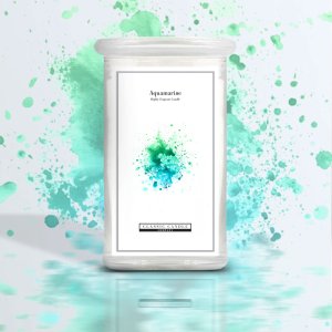 Aquamarine 2 Wick Large Jar