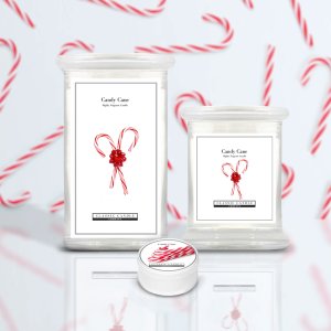 Candy Cane 2 Wick Large Jar