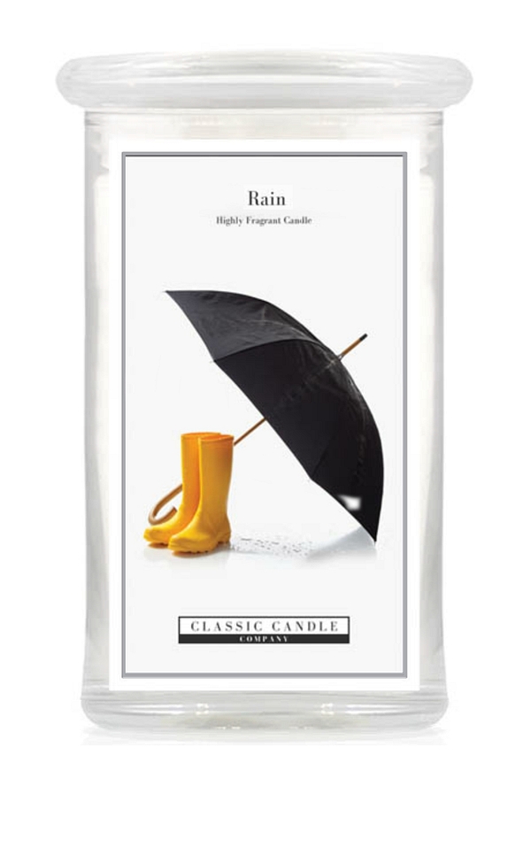 Rain 2 Wick Large Jar