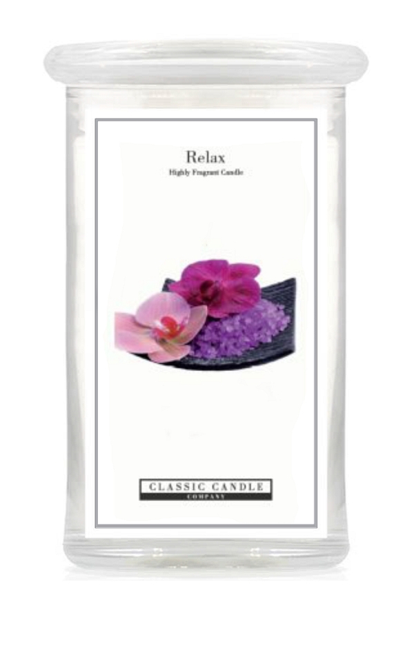 Relax 2 Wick Large Jar