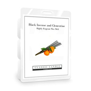 Black Incense And Clementine Wax Melt