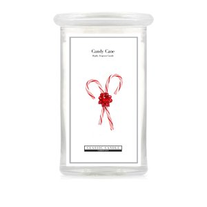 Candy Cane 2 Wick Large Jar