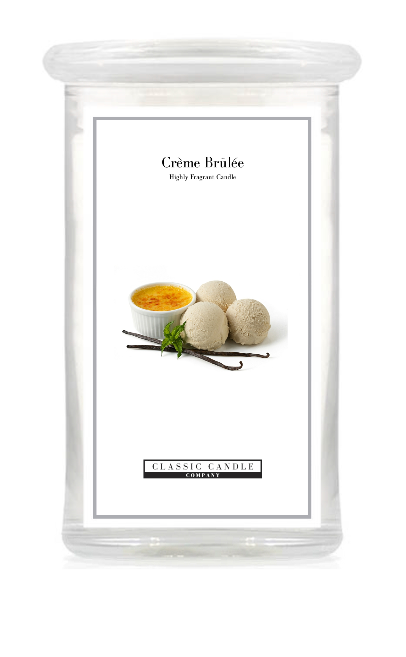 Creme Brulee 2 Wick Large Jar