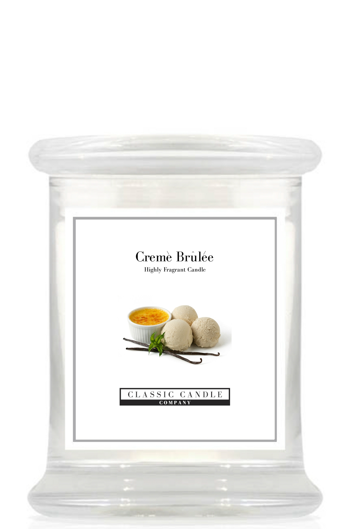 Creme Brulee Medium Jar
