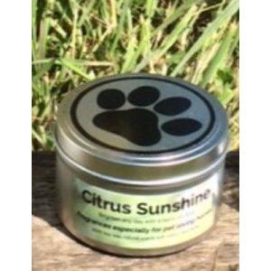 Pet Candles Citrus Sunshine Tin