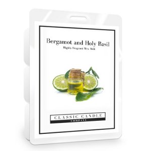 Bergamot And Holy Basil Wax Melt