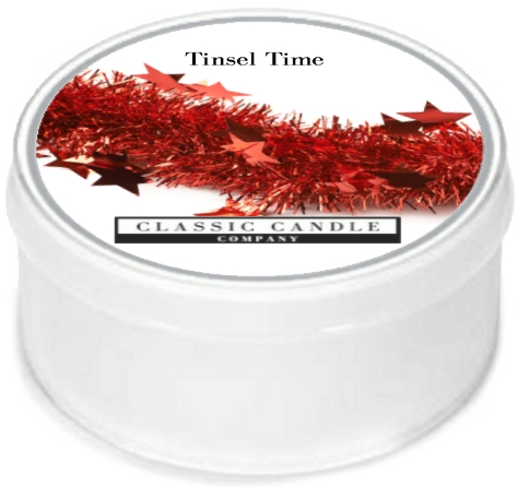 Tinsel Time MiniLight Candle