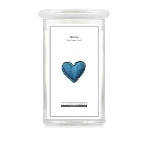 Denim 2 Wick Large Jar