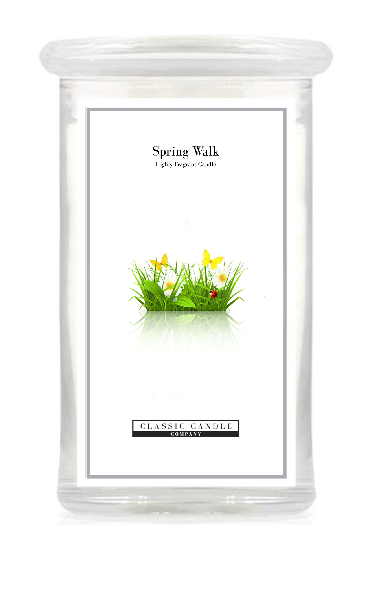Spring Walk 2 Wick Large Jar