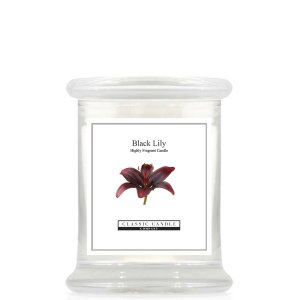 Black Lily Medium Jar