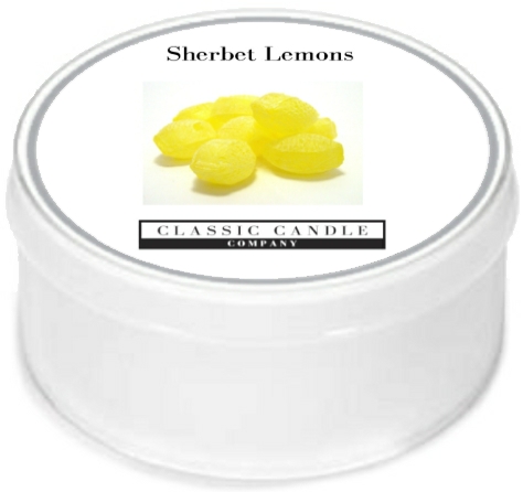 Sherbet Lemon MiniLight Candle