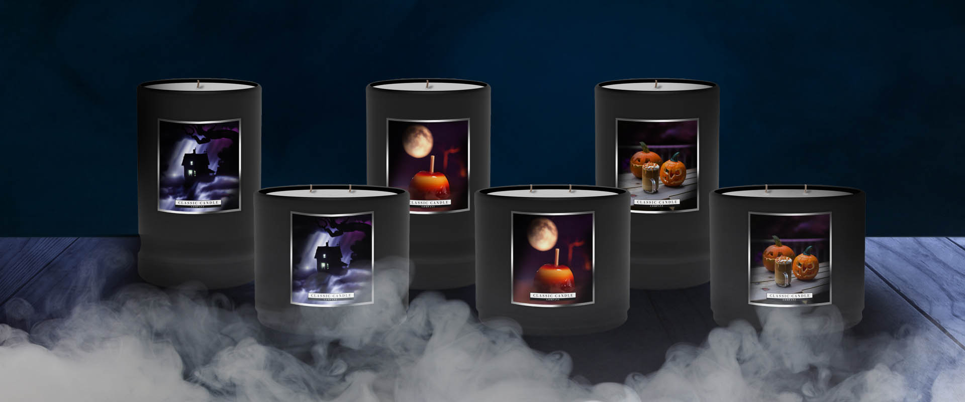 Halloween Classic Candle Website Banner 1