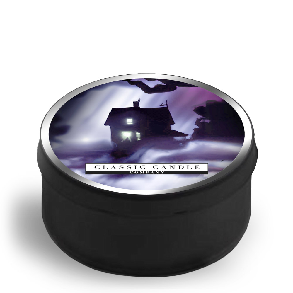 Haunted House Black MiniLight Candle