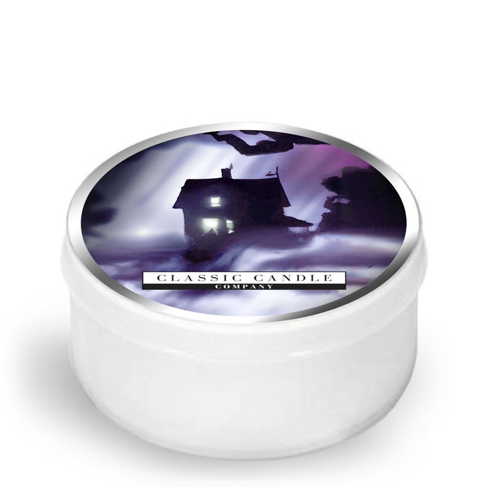 Haunted House Clear MiniLight Candle