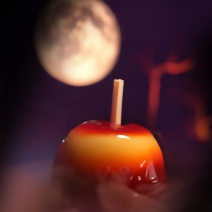 Toffee Apple Black MiniLight Candle