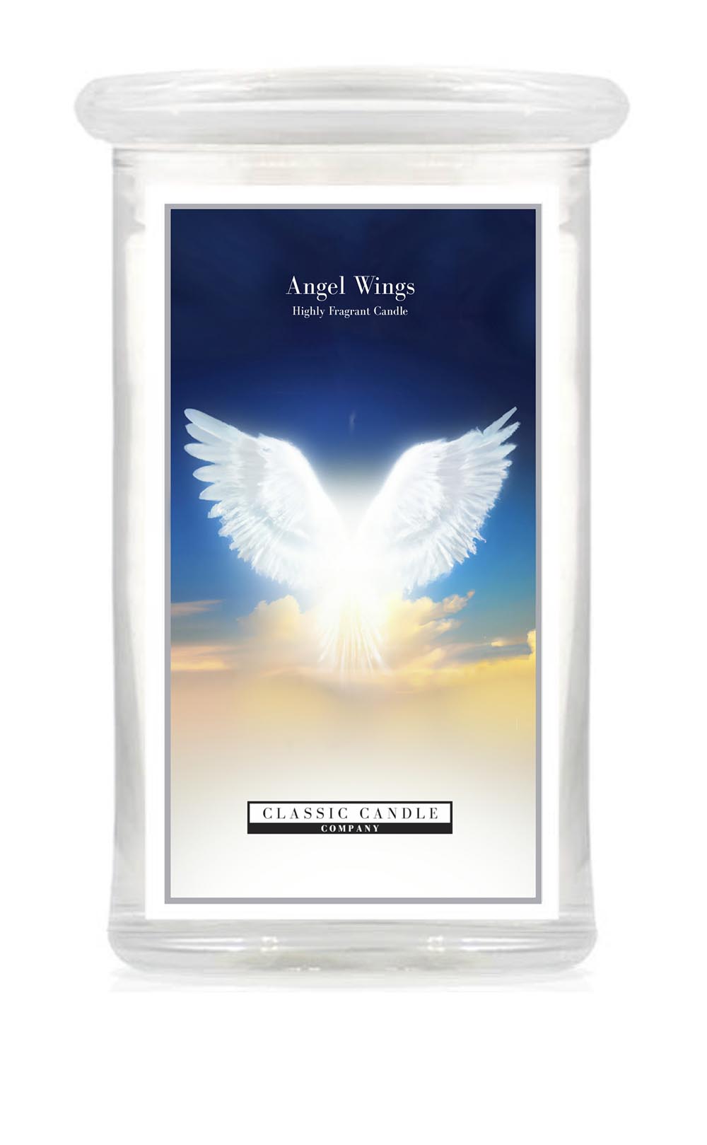 Angel Wings 2 Wick Large Jar