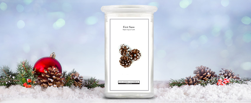 First Snow Classic Candle