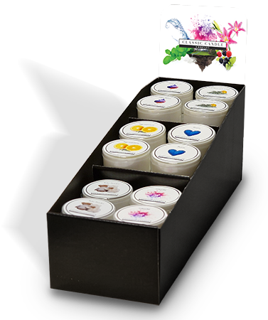 Counter Top Display Unit With Header 2