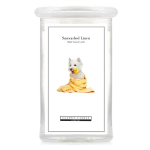 Sunwashed Linen 2 Wick Large Jar