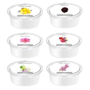 6 Floral MiniPot Wax Melt Collection