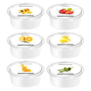 6 Fruity MiniPot Wax Melt Collection