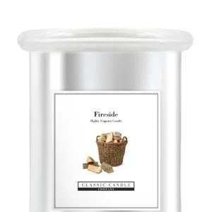 Fireside Medium Jar In Silver