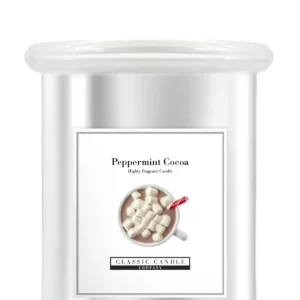 Peppermint Cocoa Medium Jar In Silver