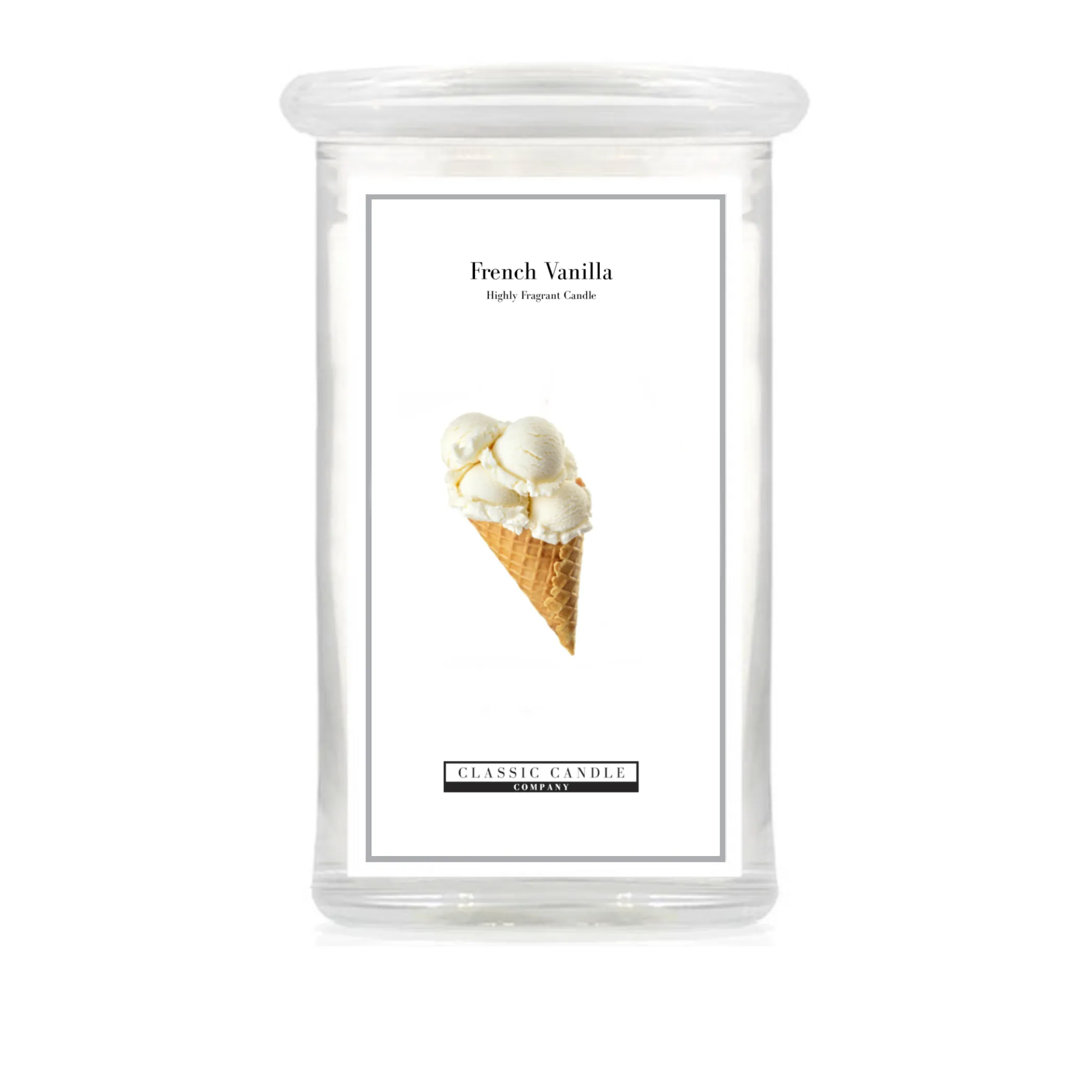 French Vanilla 2 Wick Large Jar