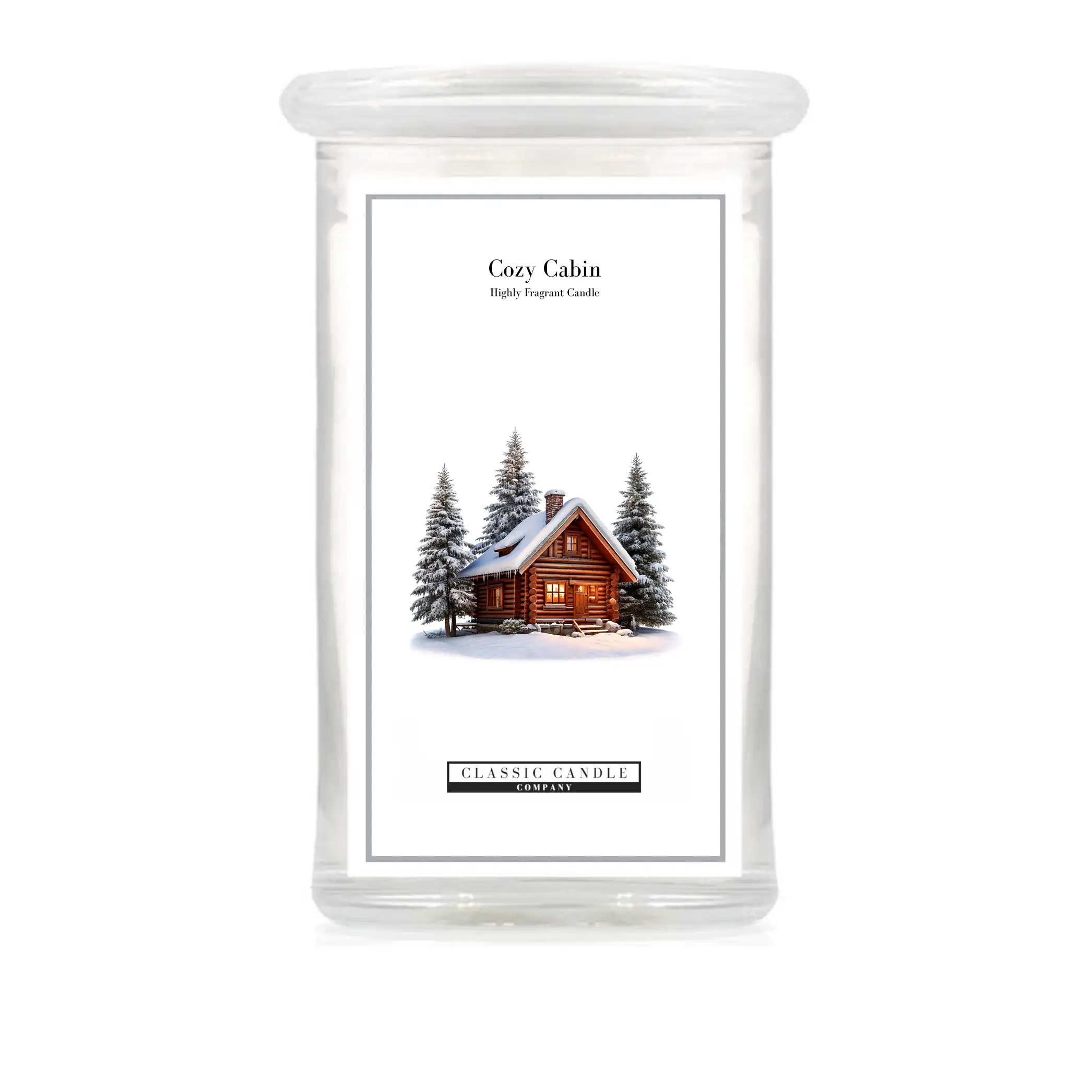 Cozy Cabin 2 Wick Large Jar