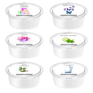 6 Clean MiniPot Wax Melt Collection