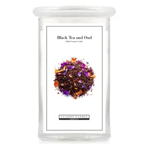 Black Tea And Oud 2 Wick Large Jar
