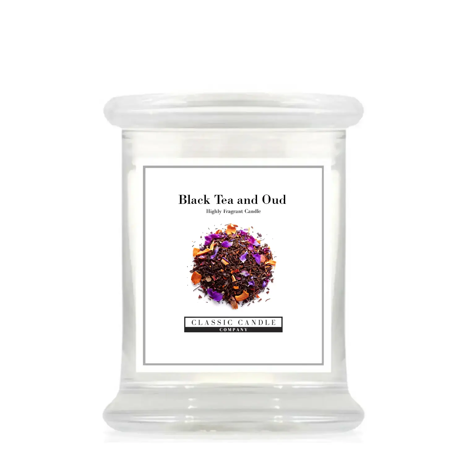 Black Tea And Oud Medium Jar