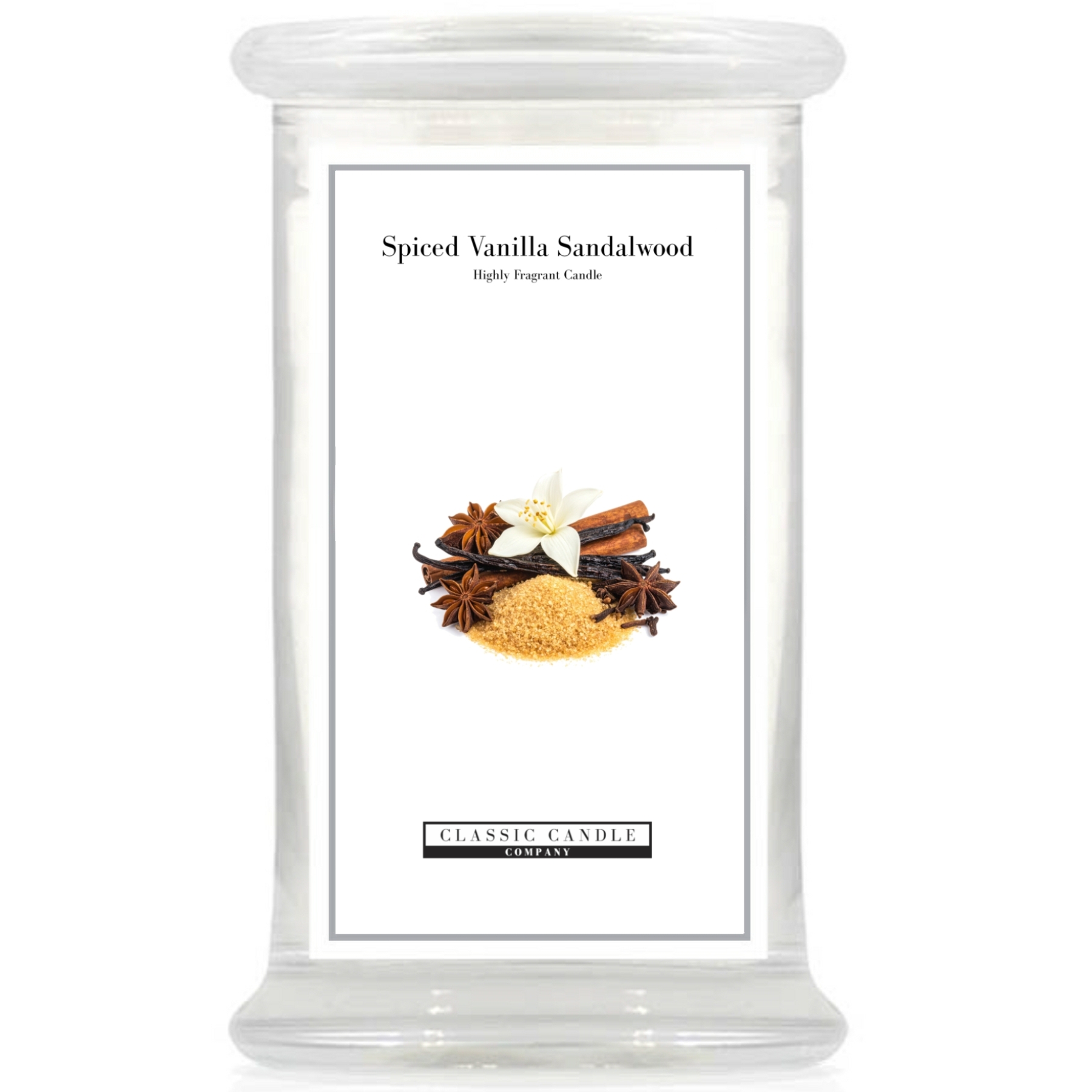 Spiced Vanilla Sandalwood 2 Wick Large Jar